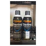 Two Pyroil Starting Fluid NEW