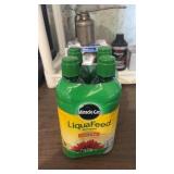 Miracle Gro LiquaFeed NEW 4 Bottles