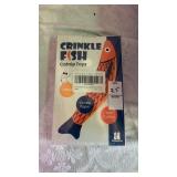 Crinkle Fish Catnip Toy NIB