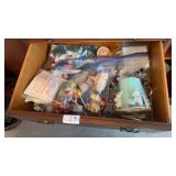 Holiday decor, drawer lot