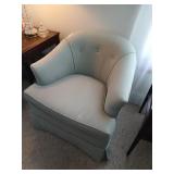 Very clean chair with contents
