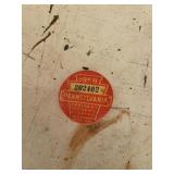 Vintage fishing license pin 1958