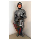 Knight Figurine Approx 20in. Tall