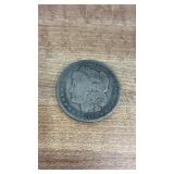 1890 O Morgan Silver Dollar