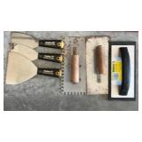 Scrapers, Chisel, Hand Trowels, Float
