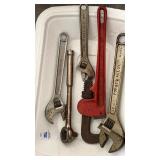 Adjustable Wrenches; Craftsman & others