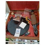 Fly tying vise brass and steel construction