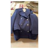 Vintage Wool Military Coat 37R