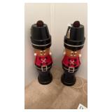 decorative Christmas nutcracker soldiers crafted