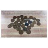 Lot of Wheat Pennies Assorted Dates