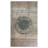 Vintage Blake & Co. Assayers 1855 20 Dollar Gold