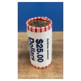 Roll of Andrew Jackson Presidential Dollar Coins