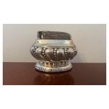 VTG Ronson Crown Table Lighter, silver-plated,