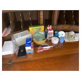 Shelf lot- office supplies