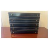 Jewelry Case 12 1/2 " x 11 1/2 "  4 drawers