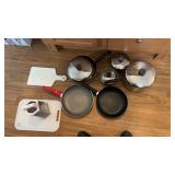 Revere Ware Pots&Lids, Non-Stick Skillets,