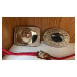 Vintage Belt Buckles and Bolo Tie