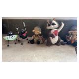 Autumn Resin Child Shelf Sitters & Ant figures