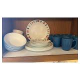 Memphis Corelle Dish Ware Service for 8, Corning