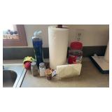 Wood Towel Holder, S & P Shakers