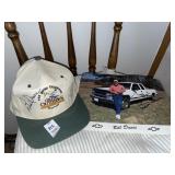 renowned fisherman Bill Dance signed Hat & print