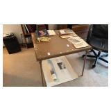 Square Card Table NO CONTENTS