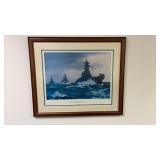 Battleline-Pacific Print by Jack Coggins