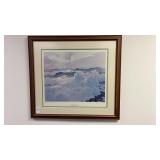 The Sunlit Sea Print by Frederick Judd Waugh