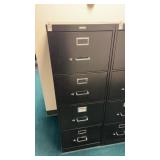 Key State 4 Drawer Metal Filing Cabinet