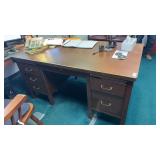 Heavy Metal Office Desk 100 Years Old BRING HELP