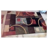 Area Rug and 2 small rugs 94x64in.