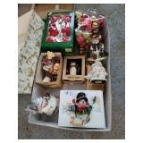 Snowman & Christmas bulbs lot