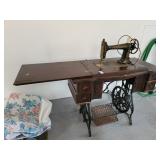 Standard treadle sewing machine