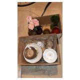 Lot of Vases, Pitchers, and other items