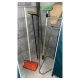 Broom, Dust Collector, other cleaning supplies
