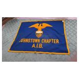 Johnstown Chapter A.I.B Flag 50in. x 38.5in.
