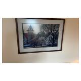 Photographic Print of Ligonier Gazebo & Town