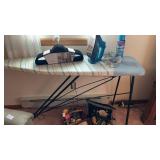 Rowena Iron, board, hangers