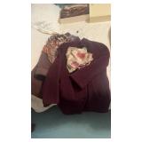 2 jackets w matching scarf