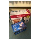 Ankle and wrist weights also neck and back wrap