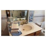 Contents on Bathroom Sink