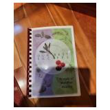 Light bulbs cook books & misc items