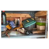 Assortment of Partial Oil Bottles, Hardware