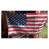 American Flag with Pole