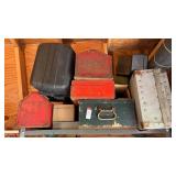 Assortment of Empty Toolboxes