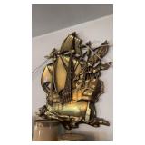 Plastic Ship Wall Hanging
