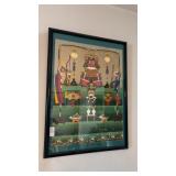 Oriental Framed Picture
