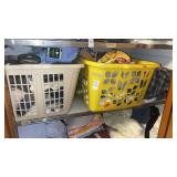 Shelf lot of T-shirts and underwear