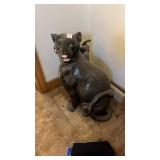 Ceramic Black Panther statue