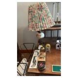 Lamp, boot cream, etc.